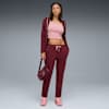 Tuta con cappuccio metallizzata da donna, Ruby Shimmer, small