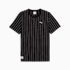 PUMA Class Striped Tee Men, PUMA Black, small-VNM