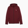 Evostripe Men's Hoodie, Ruby Shimmer, small