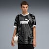 Essentials Striped Jersey Men, PUMA Black, small