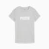 Essentials Logo Tee Women, Light Gray Heather, small