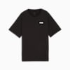 Essentials Small Logo Women's Relaxed Tee, PUMA Black, small-NZL