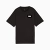 Essentials Small Logo Relaxed Tee Women, PUMA Black, small-SEA