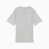 Essentials Small Logo Relaxed Tee Women, Light Gray Heather, small-SEA