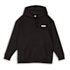 Essentials Relaxed Women's Fleece Hoodie, PUMA Black, small-NZL