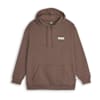 Essentials Relaxed Women's Fleece Hoodie, Dark Jasper, small-AUS