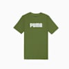 Essentials Logo Tee Youth, Olive Green, small-SEA