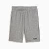Essentials Small Logo Shorts - Youth 8-16 years, Medium Gray Heather, small-NZL