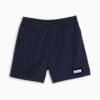 Essentials Logo Youth Woven Shorts 5", PUMA Navy, small-NZL
