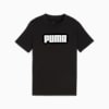 เสื้อยืดโลโก้ Essentials สำหรับเด็กโต, PUMA Black, small-THA