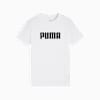Essentials Logo Tee - Girls 8-16 years, PUMA White, small-AUS
