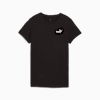 Essentials Small Logo Tee, PUMA Black, small