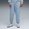 PUMA Elevated Essentials Acid Wash Men's Fleece Sweatpants, Cool Blue, small