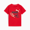 T-shirt Little Runners per bambini, For All Time Red, small