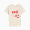 T-shirt Little Runners per bambini, Alpine Snow, small