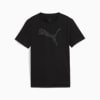 TAD ESS Puma Graphic Tee Youth, PUMA Black, small