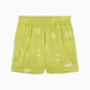 Palm Resort All-Over Print 5" Woven Shorts Men, Sea Kelp, small