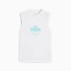Palm Resort Graphic Slim Tanktop Damen, PUMA White, small