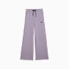 Spacer Wide Leg Pants Women, Pale Plum, small