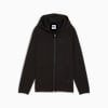 Spacer Full-Zip Hoodie Youth, PUMA Black, small