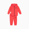 Spacer Hooded Suit Toddler, Active Red, small