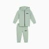 Spacer Hooded Suit Toddler, Green Fog, small