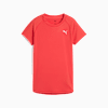 Training Essentials Tee Women, Active Red, small-THA