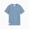 PUMA Class Striped Tee Youth, Cool Blue, small-SEA