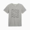 GRAPHICS Repeat Women's Tee, Light Gray Heather, small