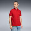 Polo piqué con logo pequeño para hombre Essentials, For All Time Red, small