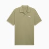 Essentials Small PUMA Logo Pique Polo US Men, Lux Army, small