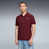 Polo piqué con logo pequeño para hombre Essentials, Ruby Shimmer, small