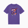 Hoopstellations Basketball PUMA Player Tee - Youth 8-16 years, Team Violet, small-NZL