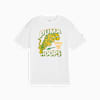 Hoopstellations Basketball Jumping Tiger Tee - Youth 8-16 years, PUMA White, small-NZL