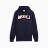 Saski Baskonia Post Game Basketball Hoodie Men, PUMA Navy, small