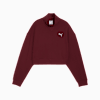 Wardrobe Essentials Crew Youth, Ruby Shimmer, small