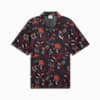 Floral Sport Men's Graphic Shirt, PUMA Black, small