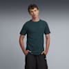Kaus Logo PUMA Wardrobe Essentials Pria, Green Terrain, small-IDN