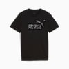 Essentials Camo Tee Youth, PUMA Black, small-SEA