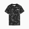 Essentials Camo All-Over Print Tee - Youth 8-16 years, PUMA Black, small-AUS