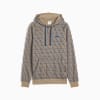Sudadera con capucha PUMA Essentials Herringbone para hombre, Ice Coffee, small