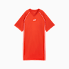 Essentials Graphic Jersey Dress Women, Fierce Red, small