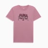 Graphic Varsity Tee Women, Poised Pink, small