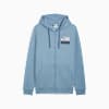 Sudadera con capucha Graphic Repeat FZ para hombre, Cool Blue, small
