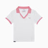 ALL IN GOOD TIME Polo Shirt Women, PUMA White, small-SEA