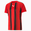 teamLIGA Striped Football Jersey Men, Puma Red-Puma Black-Puma White, small-VNM