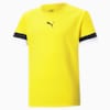 เสื้อฟุตบอลเด็กโต teamRISE, Cyber Yellow-Puma Black-Puma White, small-THA