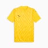 teamGLORY Men's Soccer Jersey, Faster Yellow-PUMA Black-Yellow Sizzle, small