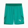 teamFINAL Men's Soccer Shorts, Sport Green-PUMA White-Power Green, small