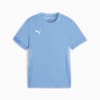 เสื้อออกกำลังกายเด็กโต teamGOAL Youth Matchday, Team Light Blue-PUMA White-Clear Sea, small-THA